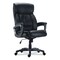 Alera Egino Big and Tall Chair Supports Up to 400 lbs. - Black Seat/Back, Black Base